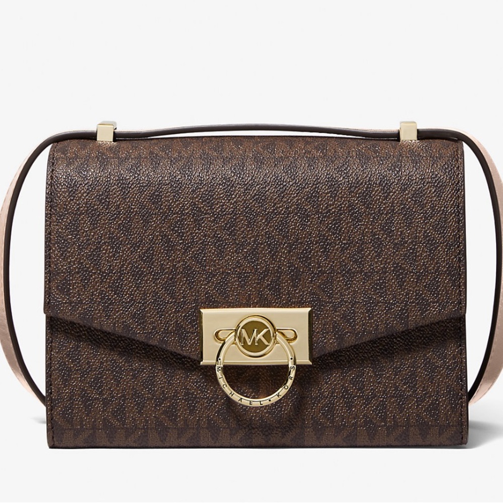 Michael Kors Hendrix crossbody bag with Gold Accents ALMOST NEW